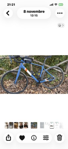 Bici corsa usata - taglia, m/l